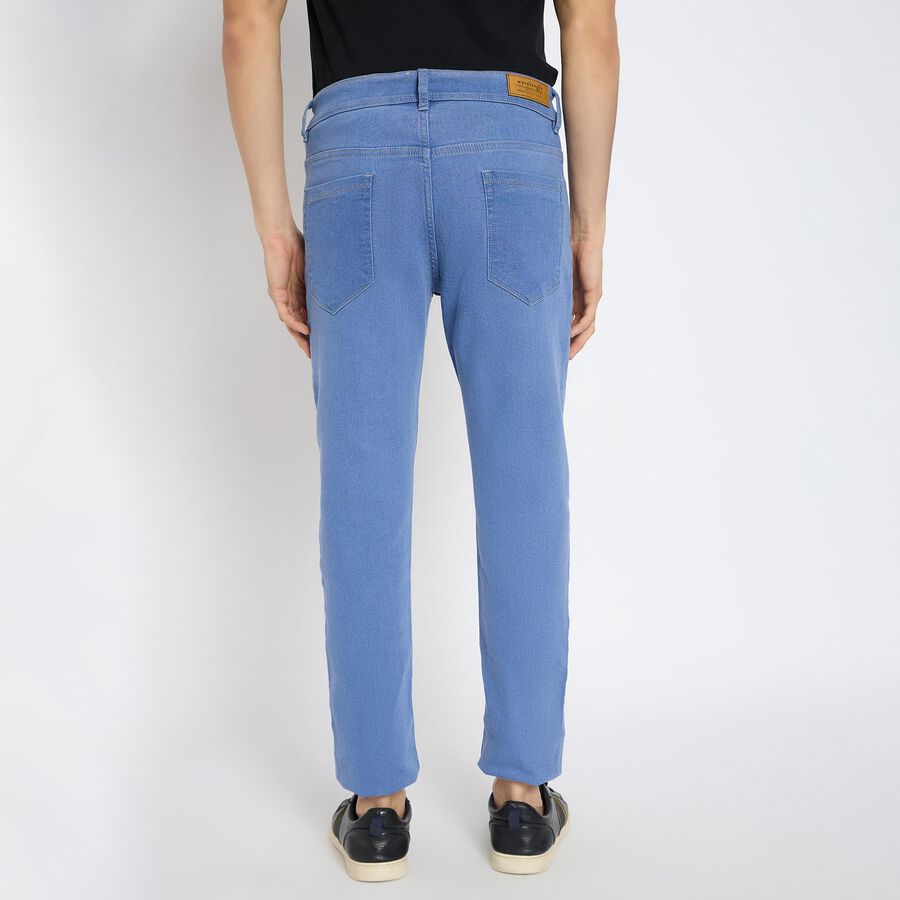 Men's Slim Fit Jeans, हल्का नीला, large image number null