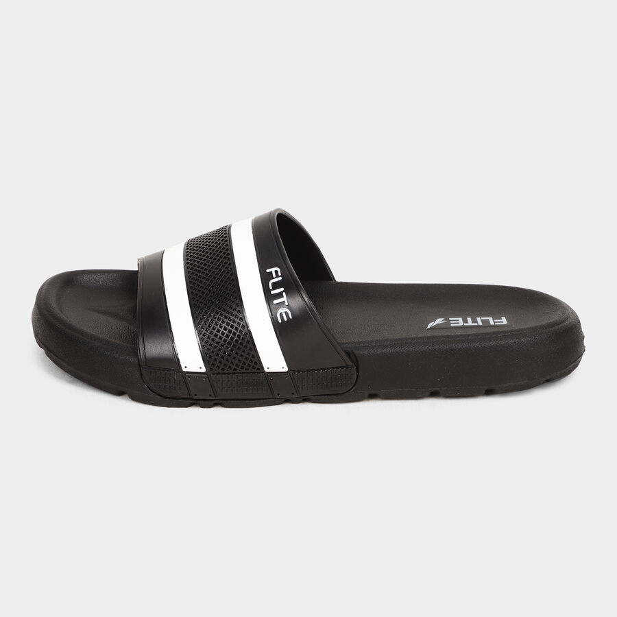 Men's Slippers, Black, large image number null
