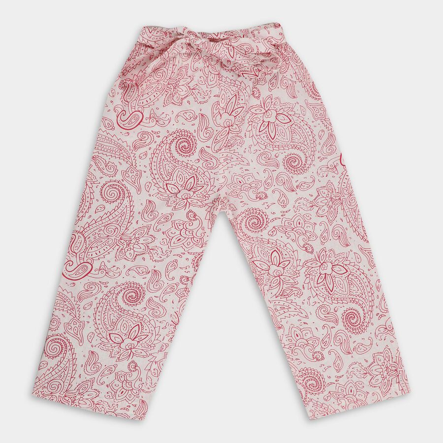 Girls' Capris, Pink, large image number null