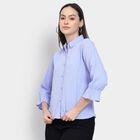 Ladies' Shirt , हल्का नीला, small