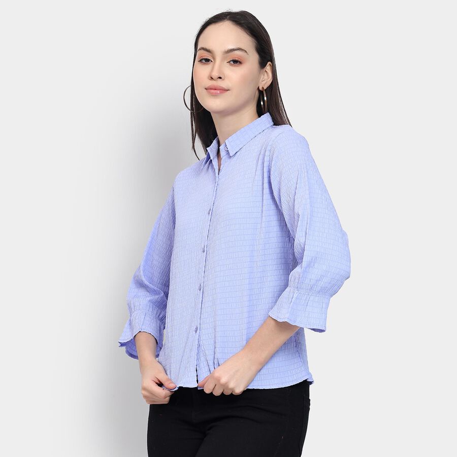 Ladies' Shirt , हल्का नीला, large