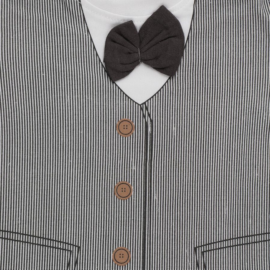 Infants' Baba Suit, चारकोल, large