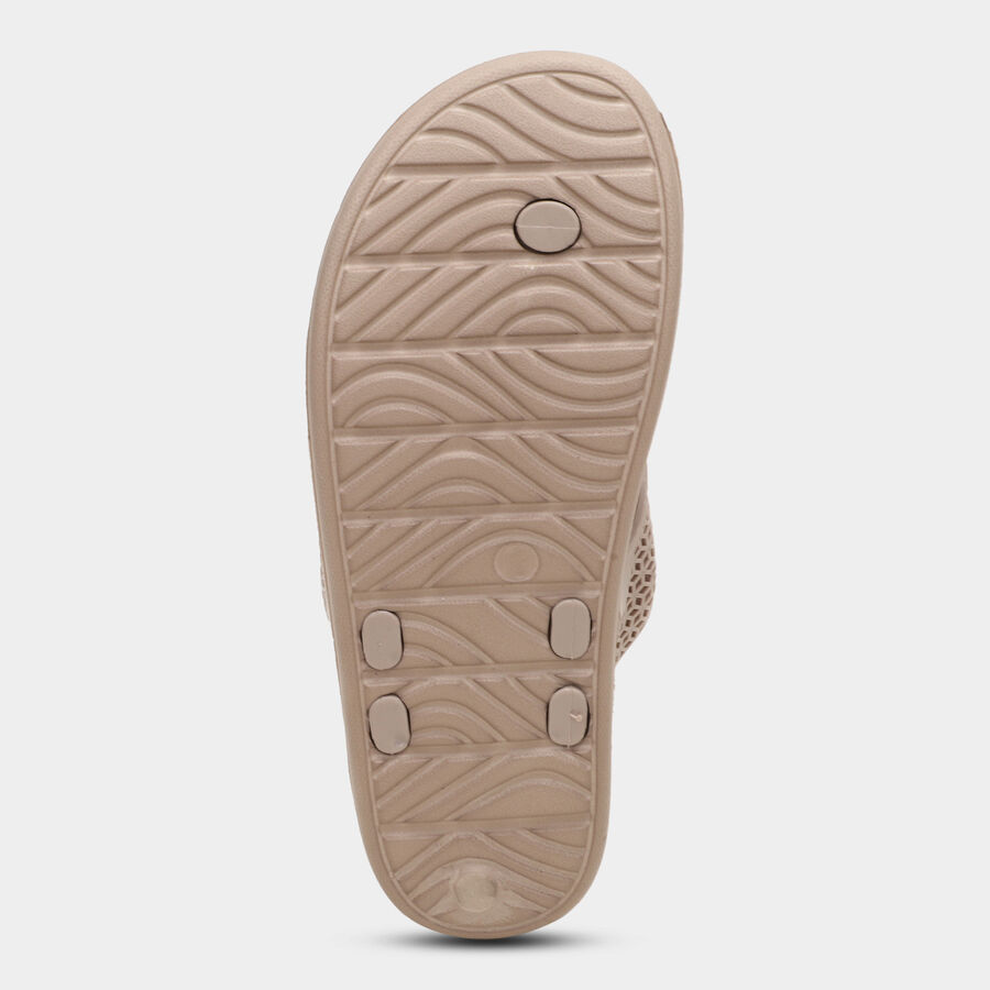 Ladies' Slipper, Brown, large image number null