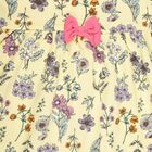 Girls Cotton Frock, Yellow, small image number null