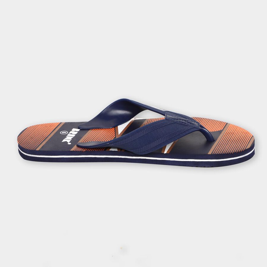 Men's V Strap Slipper, Navy Blue, large image number null