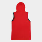 Boys Cut & Sew T-Shirt, Red, small image number null