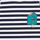 Boys' Half Sleeves T-Shirt, Navy Blue, small image number null