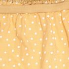 Girl's 100% Cotton Bloomer , Yellow, small
