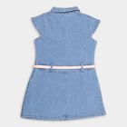 Girl's Frock, हल्का नीला, small image number null