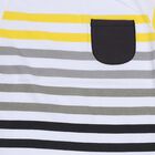 Infants' Charcoal Cotton Round Neck Cartoon Printed Baba Suit, Charcoal, small