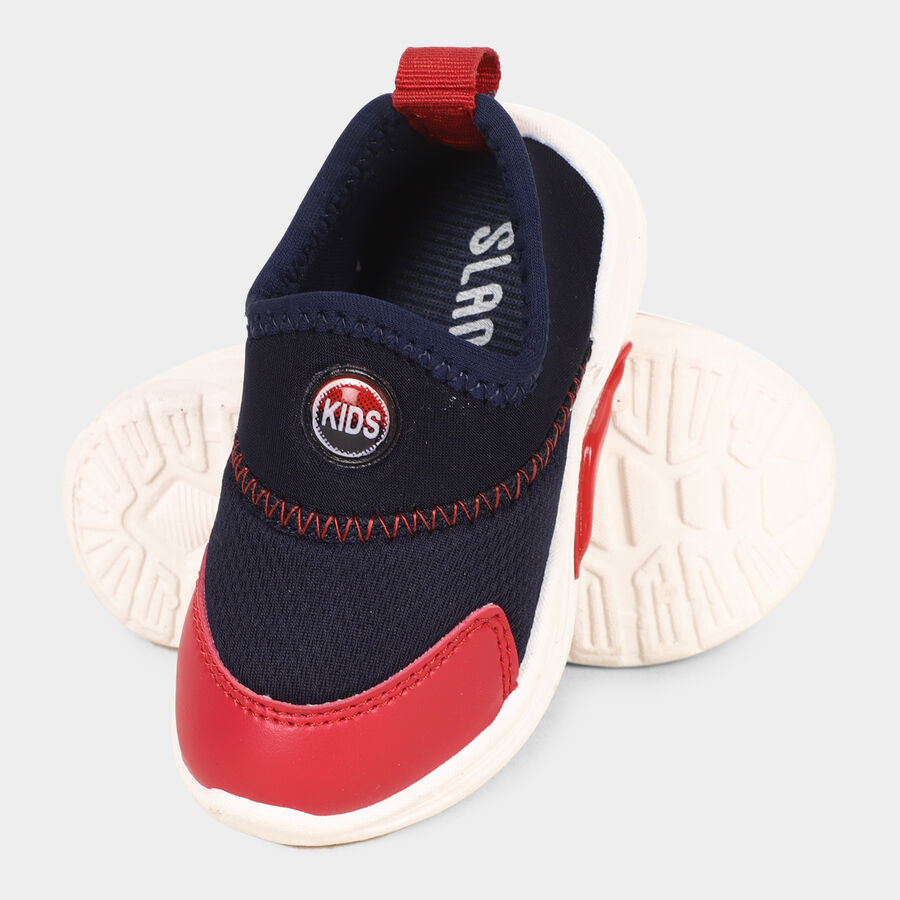 Boys' Shoes, Navy Blue, large image number null