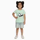 Girls' 100% Cotton T-Shirt, Light Green, small image number null