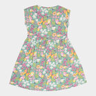 Girls Cotton Frock, Light Green, small image number null