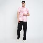 Men's 100% Cotton Casual Shirt , Pink, small image number null