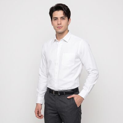 Men's White Formal Shirt
