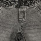 Boys Grey Regular Fit Cargo Jeans, हल्का ग्रे, small