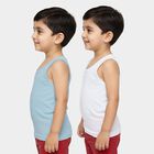 Boys' Vest, हल्का नीला, small