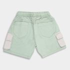 Boys' 100% Cotton Bermudas , हल्का हरा, small image number null
