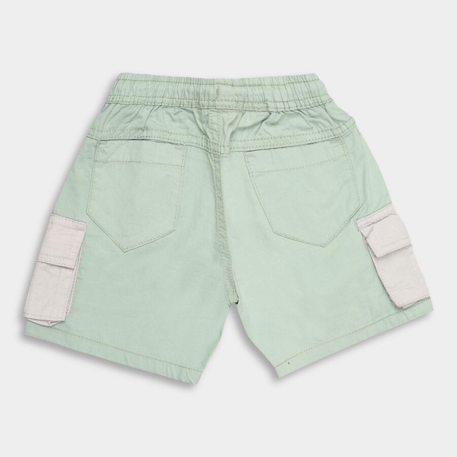 Boys' 100% Cotton Bermudas , हल्का हरा, large image number null