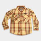 Boy's Cotton Casual Shirt, Mustard, small image number null