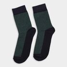 Men's Socks , टील ब्लू, small