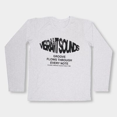 Boys' Light Grey Round Neck Casual T-Shirt