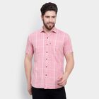 Cotton Checks Casual Shirt, Pink, small image number null