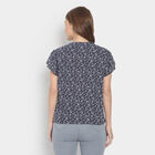Round Neck T-Shirt, Navy Blue, small image number null
