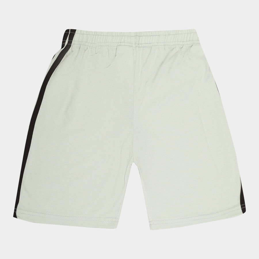Boys Stripes Bermuda, Light Green, large image number null