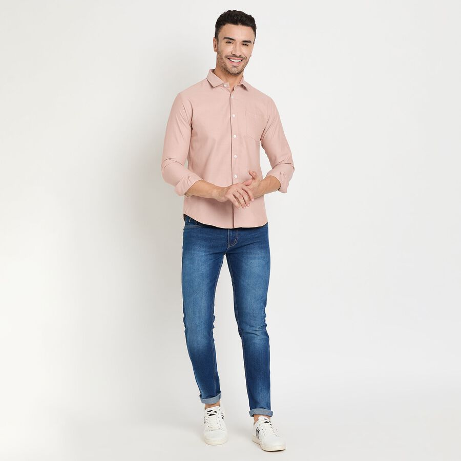 Men's Casual Shirt, गहरा पीला, large image number null
