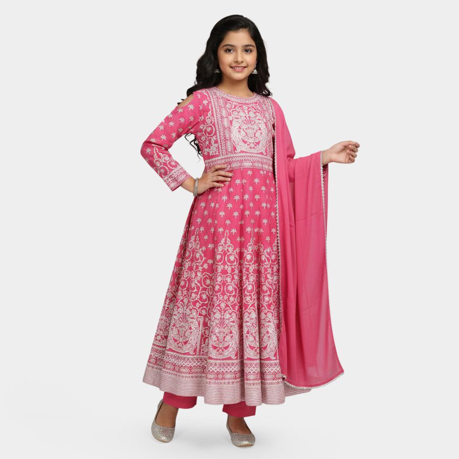Girls' Fusion Set, गुलाबी, large image number null