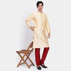 Men's Kurta Pyjama, Golden, small image number null