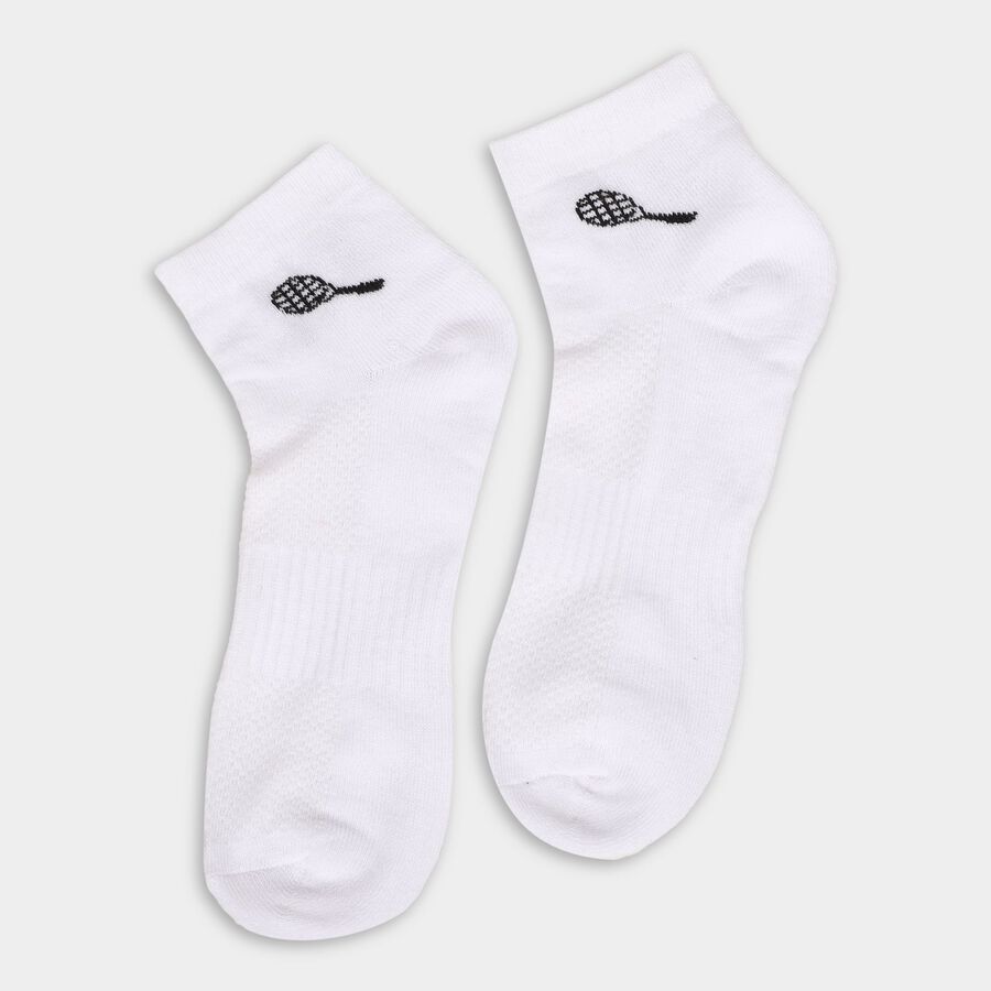 Men's Socks (Pack of 2), White, large image number null