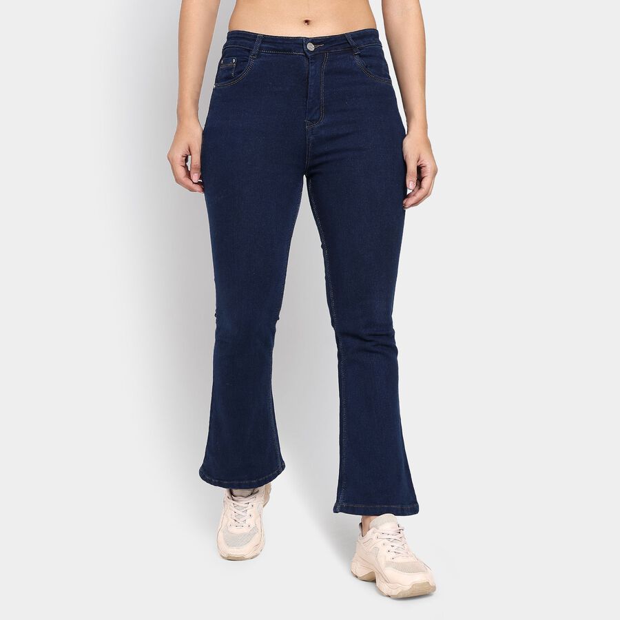 Ladies' Jeans, Dark Blue, large image number null