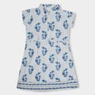 Girls' Dress, Light Blue, small image number null