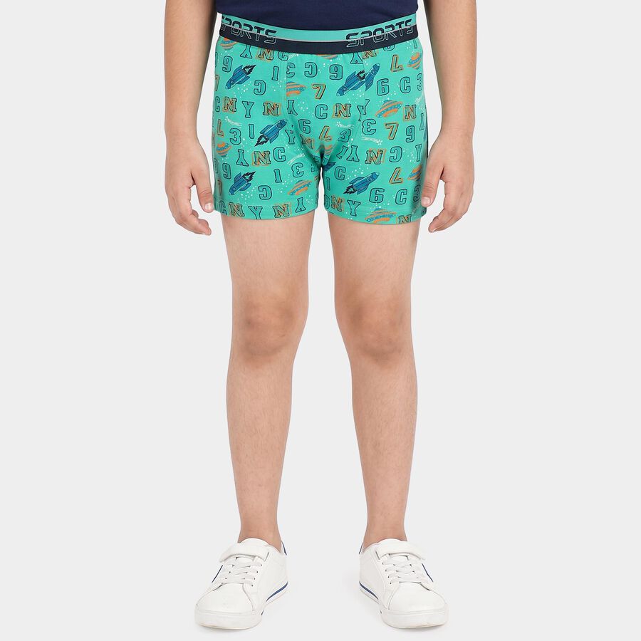 Boys' Briefs, Light Green, large