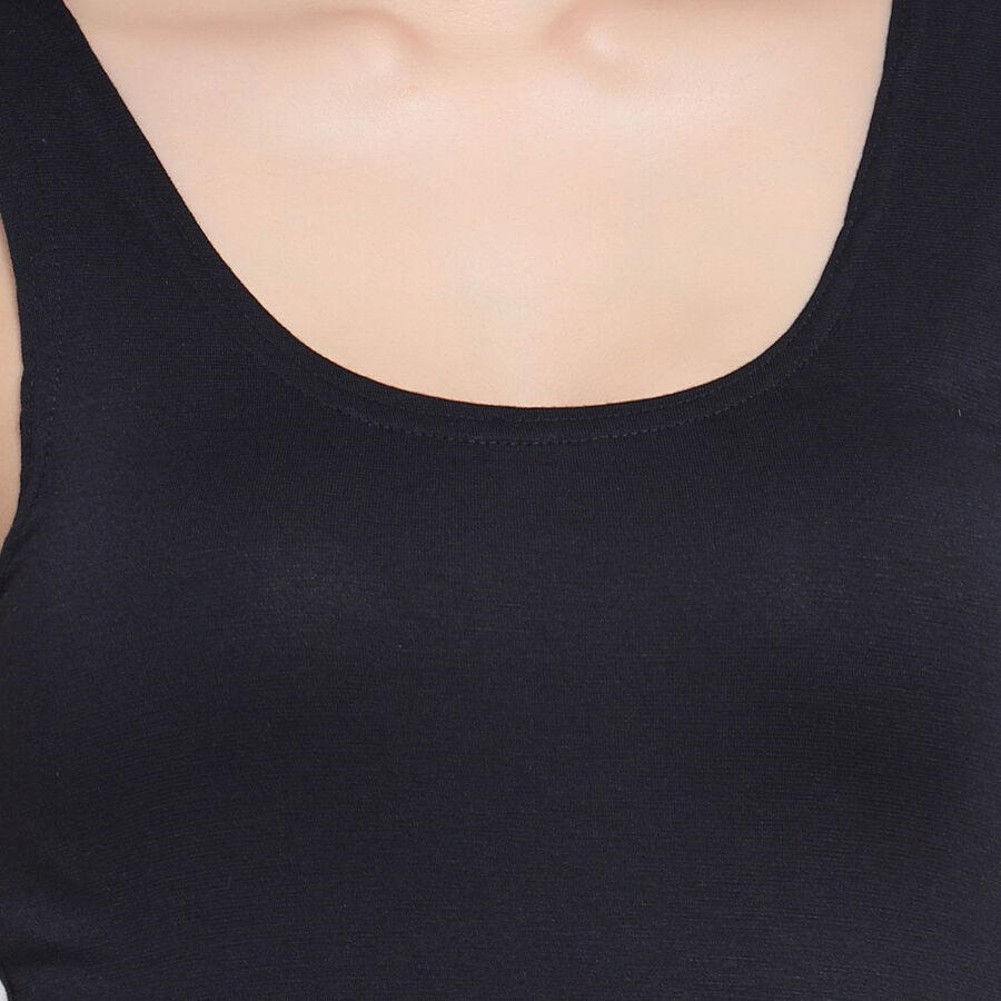 Solid Slips, Black, large image number null