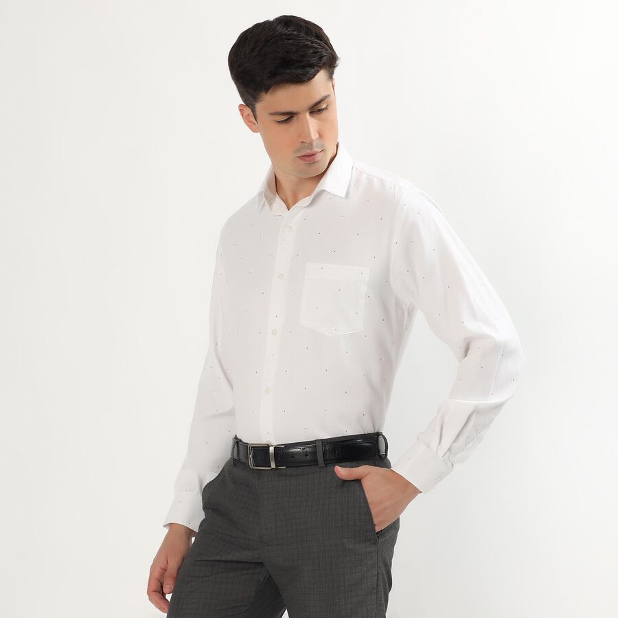 Men's Formal Shirt, White, large image number null