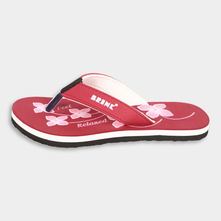 Ladies' Slipper, मरून, large image number null