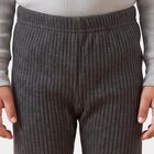 Boys' Charcoal Long Johns Thermal, चारकोल, small