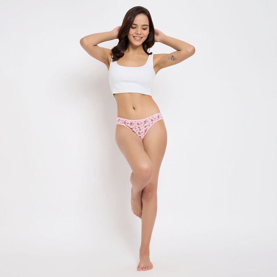 Ladies' Cotton Panty, Light Pink, large image number null