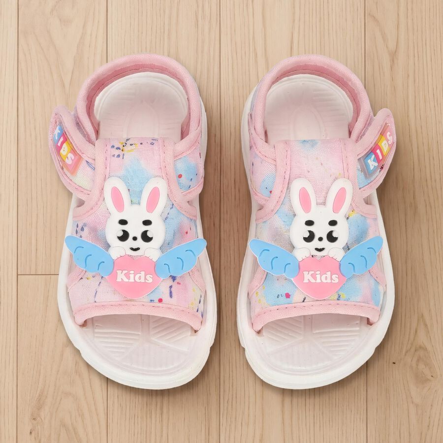 Girls' Sandal, गुलाबी, large
