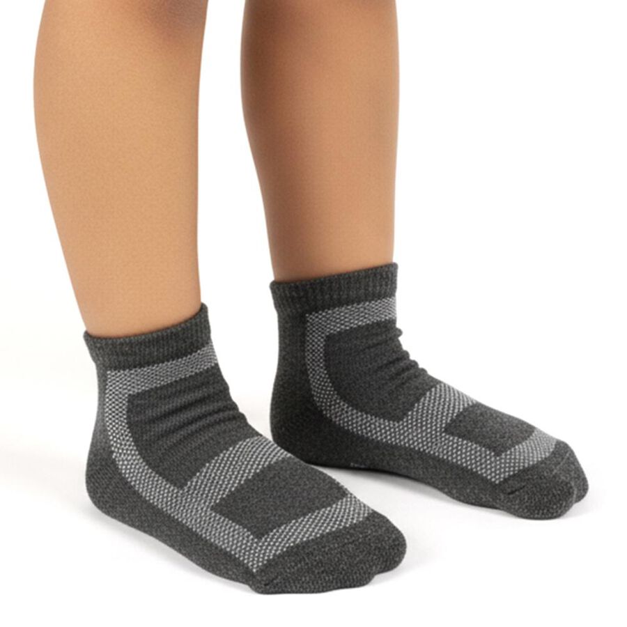 Men's Socks, काला, large