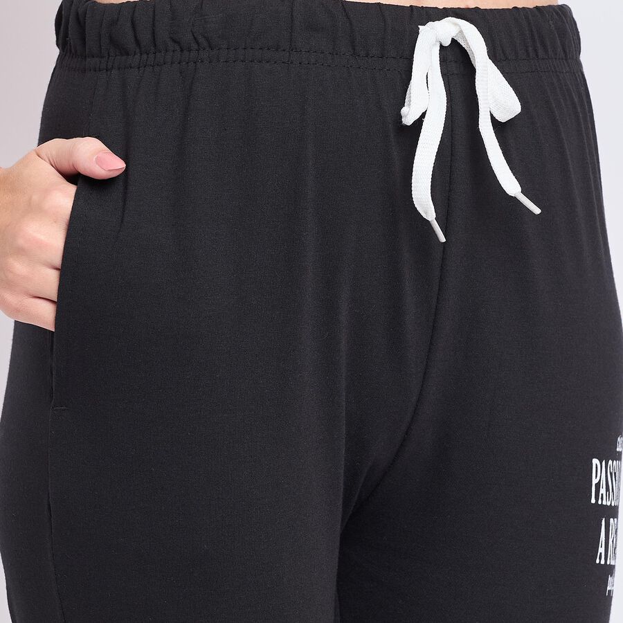 Ladies' Track Pants, Black, large image number null