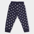 Girls' 100% Cotton Pyjama, नेवी ब्लू, small image number null