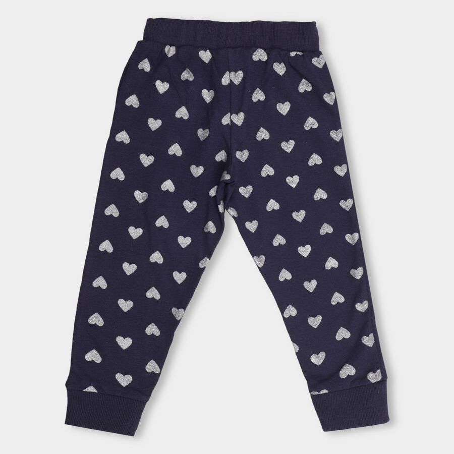 Girls' 100% Cotton Pyjama, नेवी ब्लू, large image number null