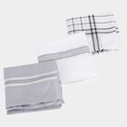 Men Dark Grey Checked Pack of 3 Handkerchief, गहरा ग्रे, small