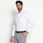 Solid Formal Shirt, सफ़ेद, small image number null