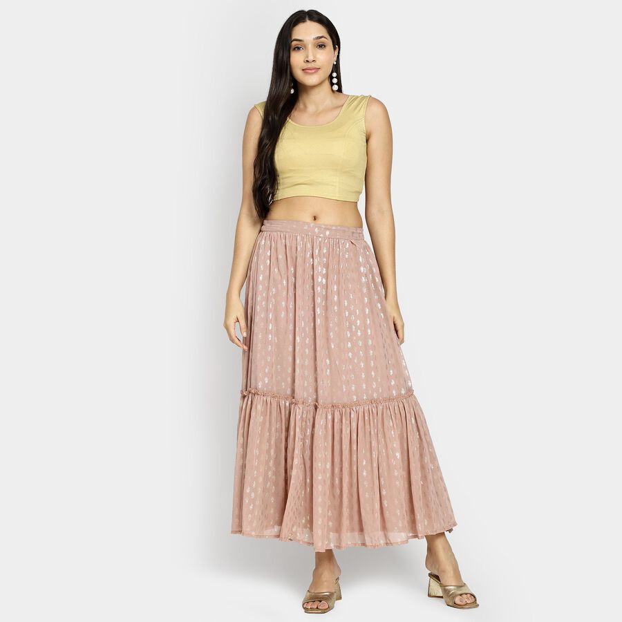 Ladies' Lehenga Skirt, गुलाबी, large image number null