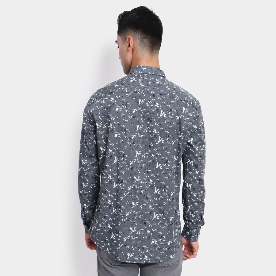 Men's 100% Cotton Casual Shirt, गहरा हरा, large image number null